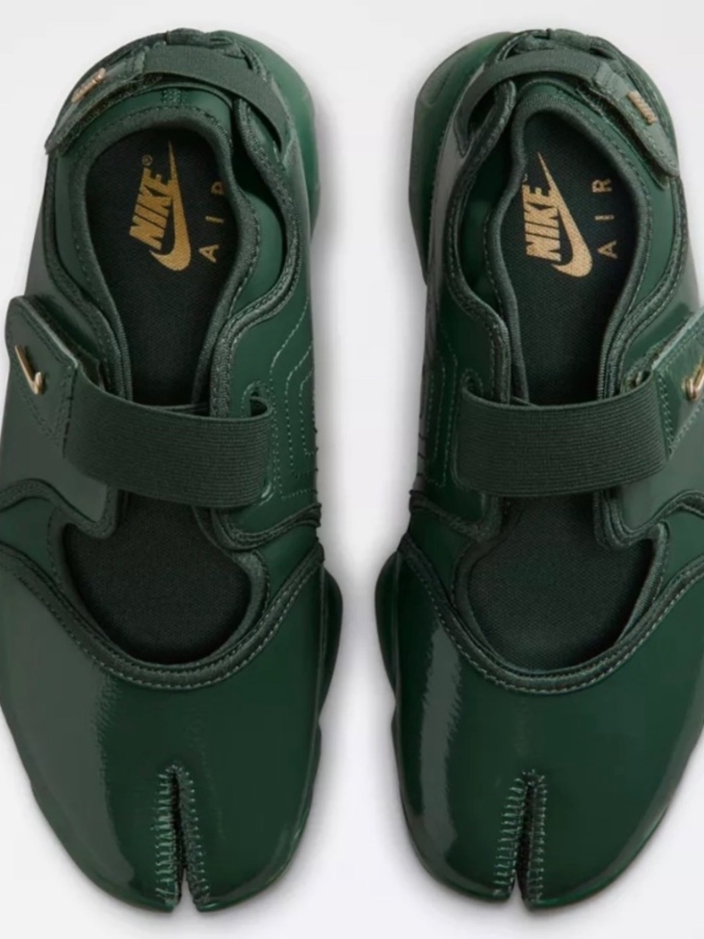 NIKE AIR RIFT- Green with gold accents SZ W6